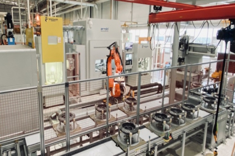 中科煜宸差速器殼體齒輪自動化激光焊接生產線助力汽車智能化、輕量化制造